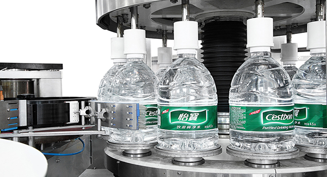 盤(pán)式回轉(zhuǎn)型不干膠貼標(biāo)機(jī)