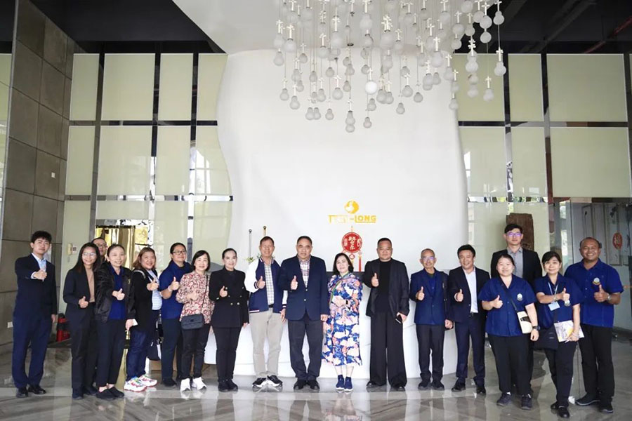 共繪未來發(fā)展藍圖 | 泰國皇家項目基金會一行蒞臨達意隆參觀考察