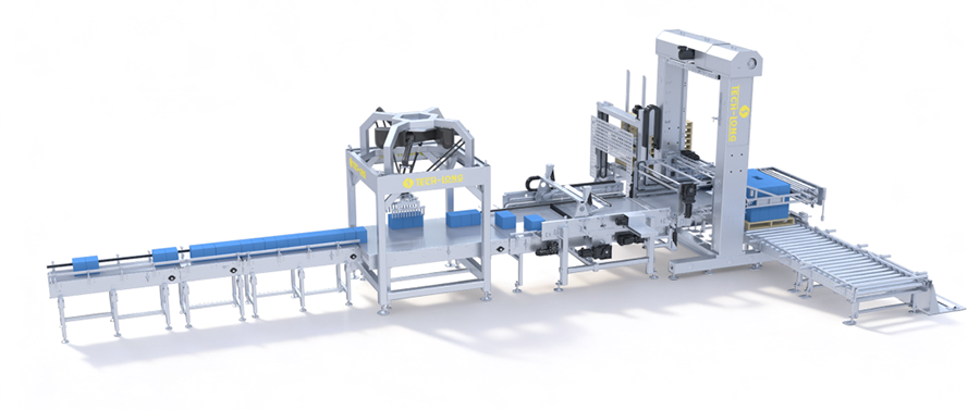 極致高效，省心之選｜達(dá)意隆蜘蛛手預(yù)編組碼垛機(jī)震撼來(lái)襲